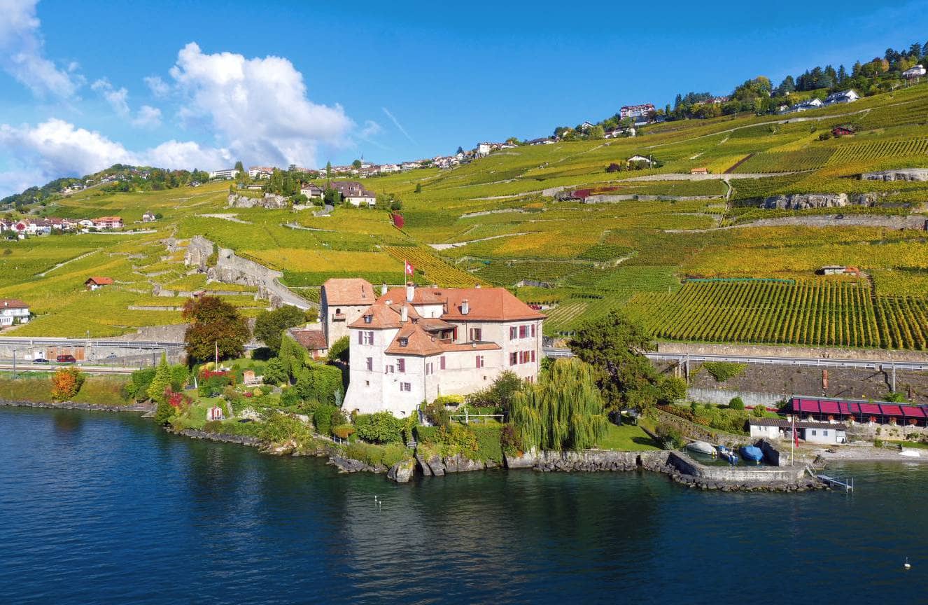 Castle in the Lavaux region
