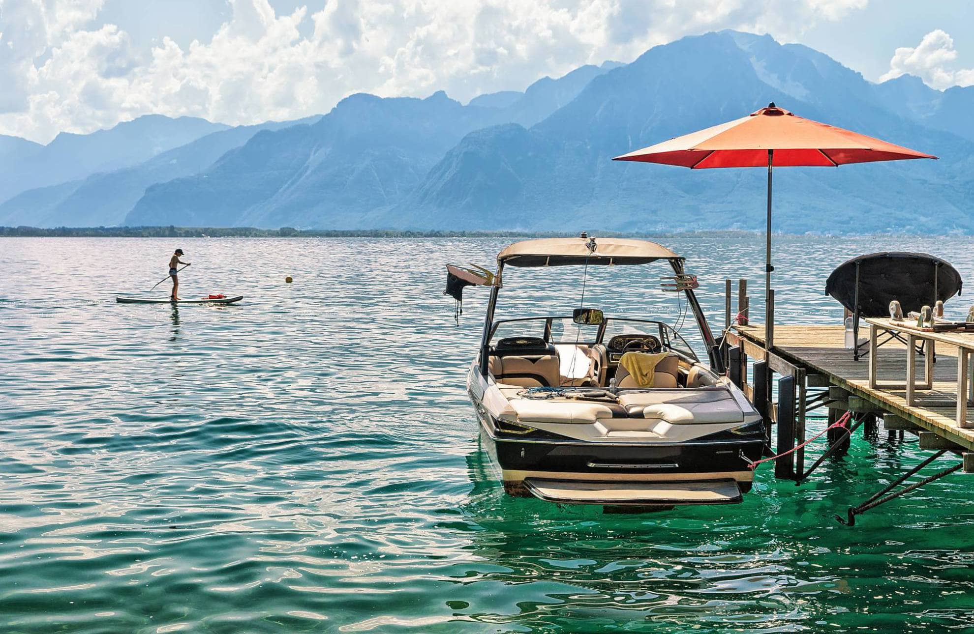 Bateau à moteur