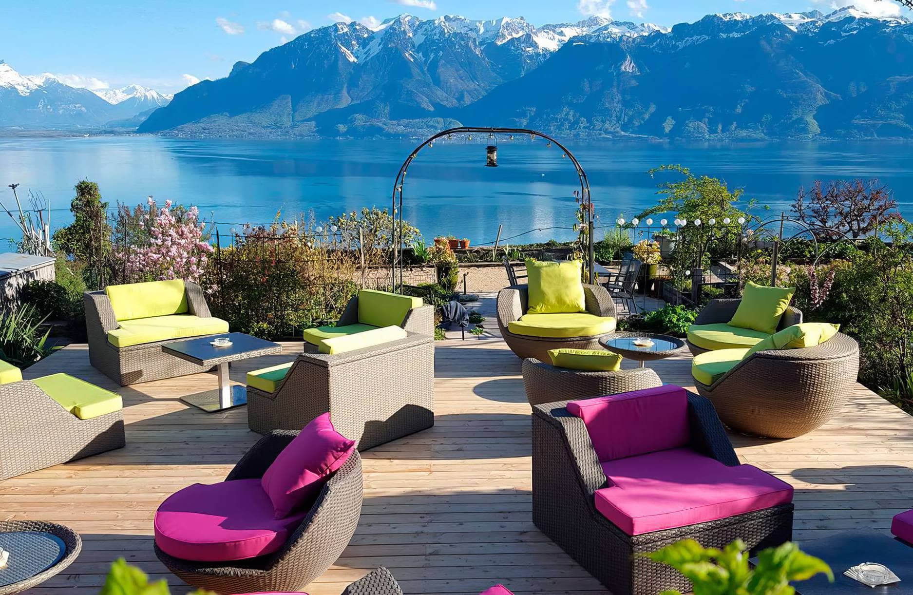 Terrace with view