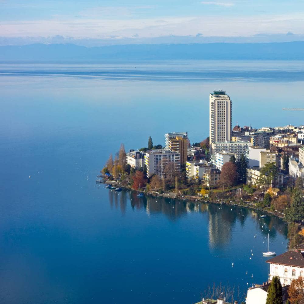 La ville de Montreux